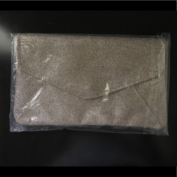 Gold Clutch, New - Picture 1 of 5